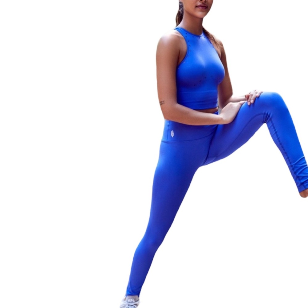 Free People Movement Seamless Counter Leggings in Royal Blue